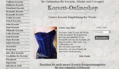 Der Spezialist f&uuml;r Korsetts